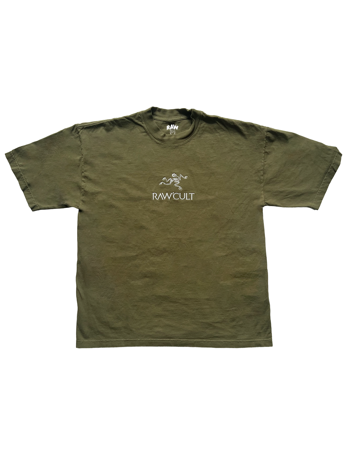 RAW CULT | Remains T-Shirt - Army Green