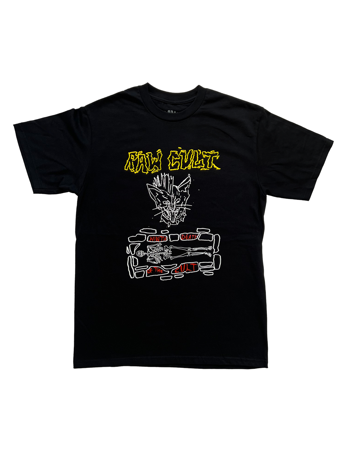 RAW CULT | Ninth Death of the CULT T-Shirt - Black