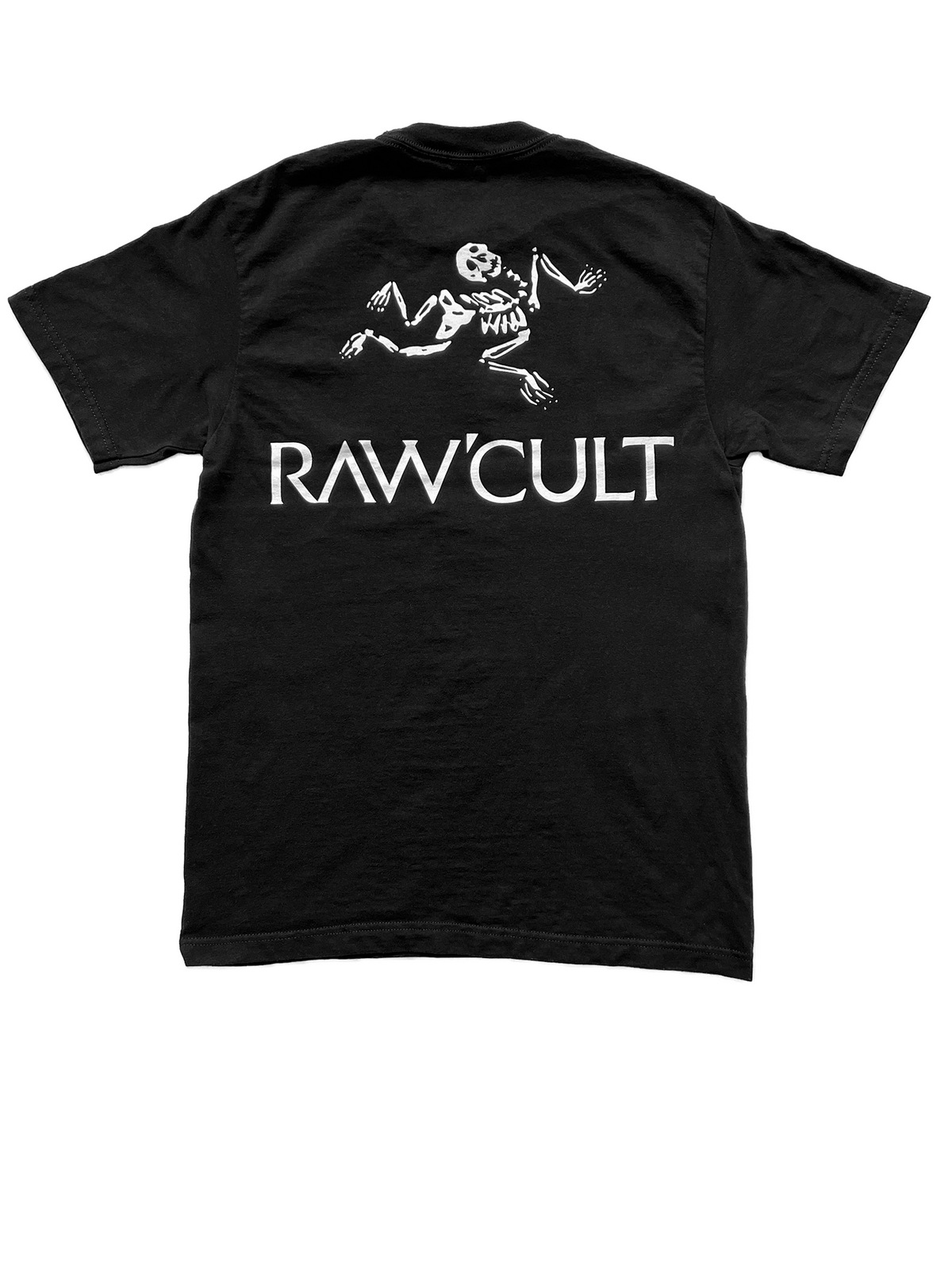 RAW CULT | T-shirt Restes - Noir