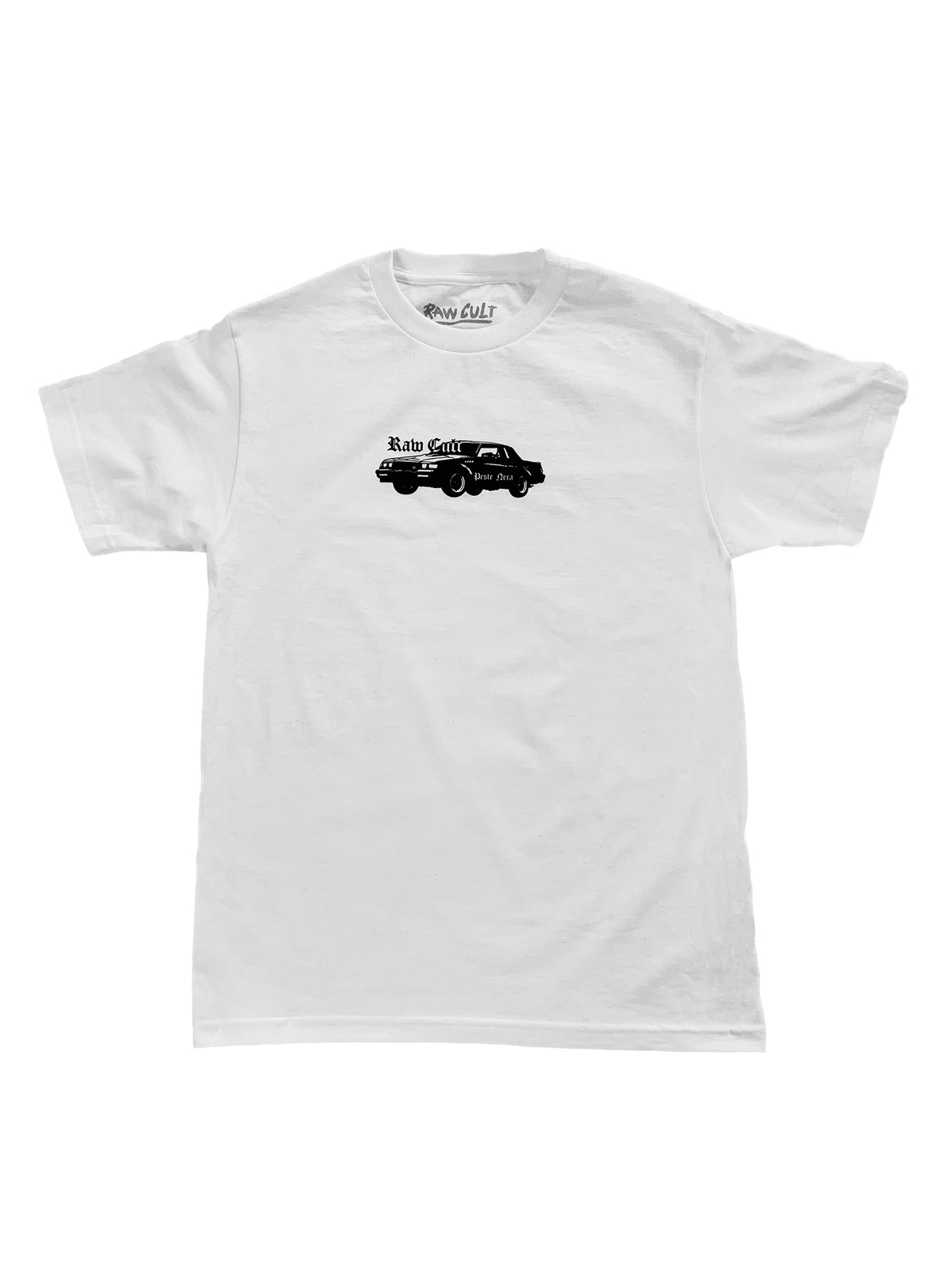 T-shirt Royal RAW CULT x PESTE NERA (Blanc)