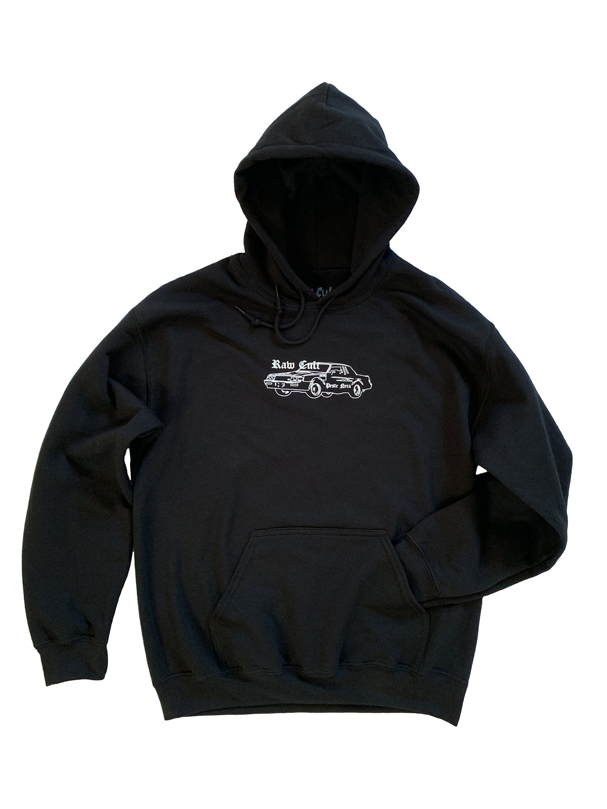 Sweat à capuche Regal RAW CULT x PESTE NERA (noir)