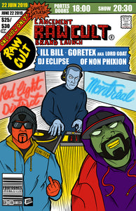 RAW CULT Brand Launch ft. ILL Bill, Lord Goat & DJ Eclipse