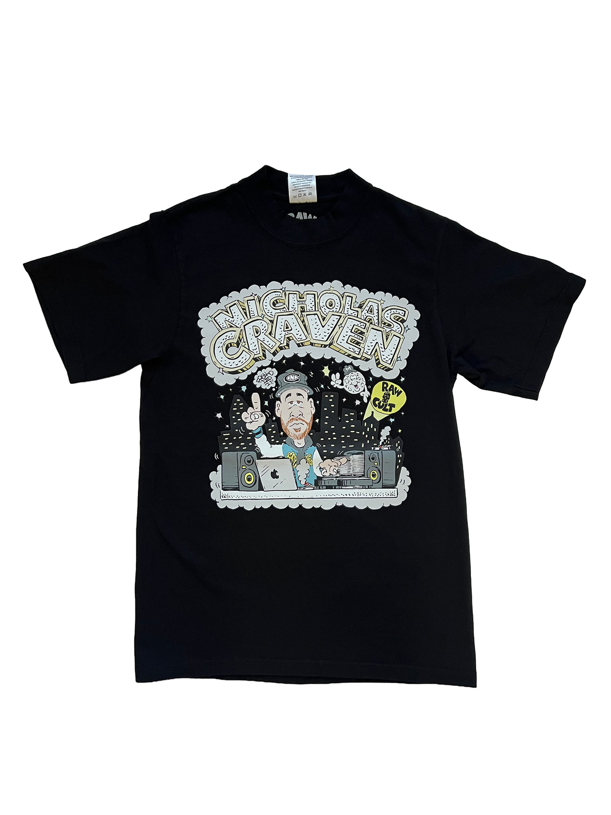 RAW CULT x NICHOLAS CRAVEN | T-Shirt - Black