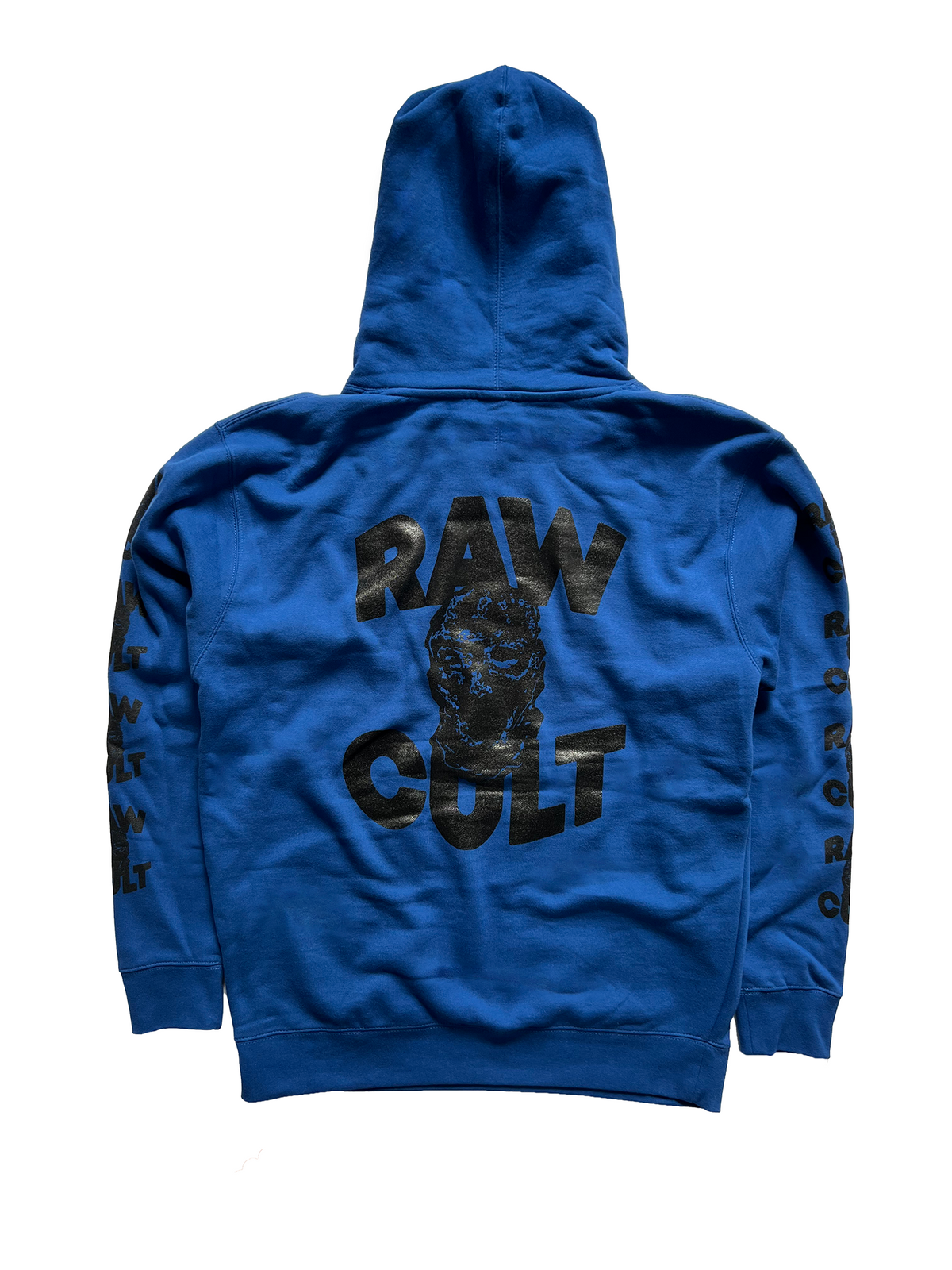 Sudadera con capucha RAW CULT | Mask CULT - Azul rey 