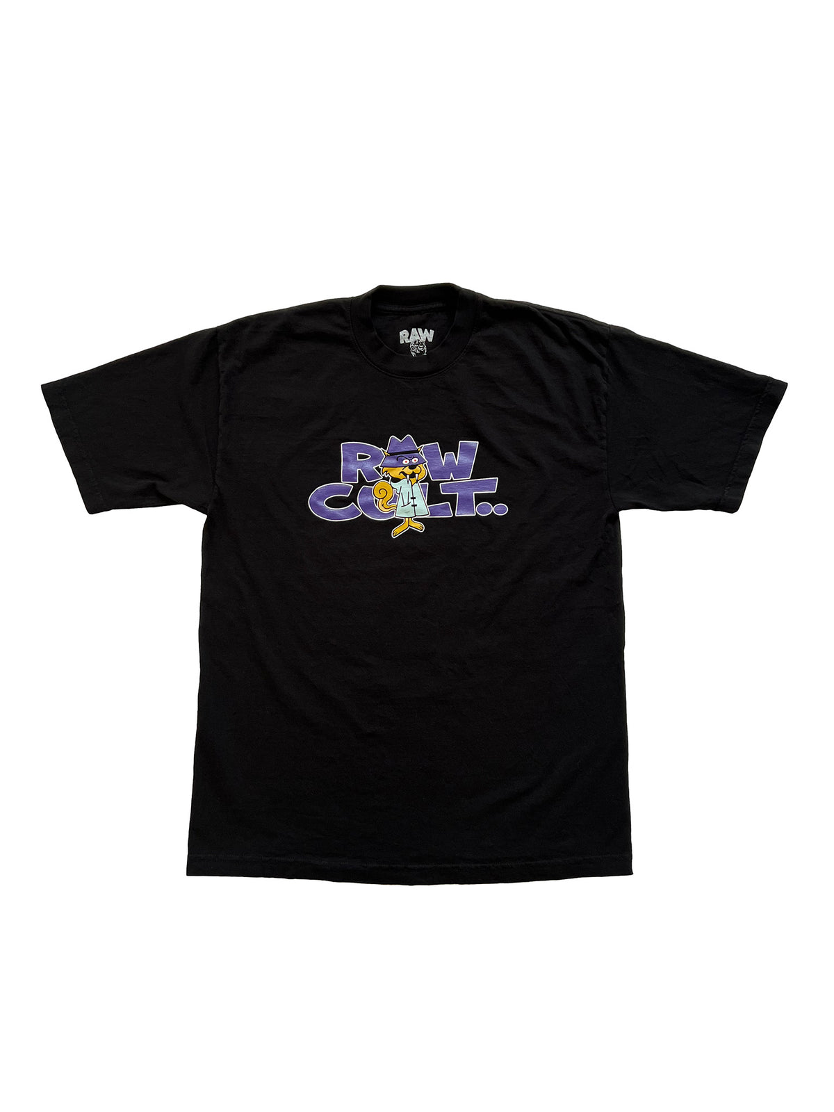 RAW CULT x GAZOO | Cryptic Squirrel T-Shirt - Black