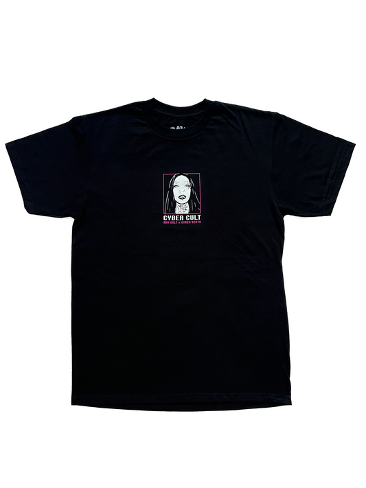 Camiseta RAW CULT | CYBER CULT - Negra