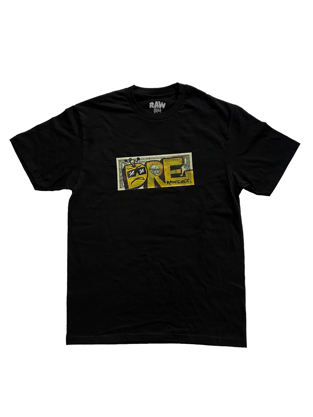 RAW CULT x DRE | DRE Dollar B T-Shirt - Black