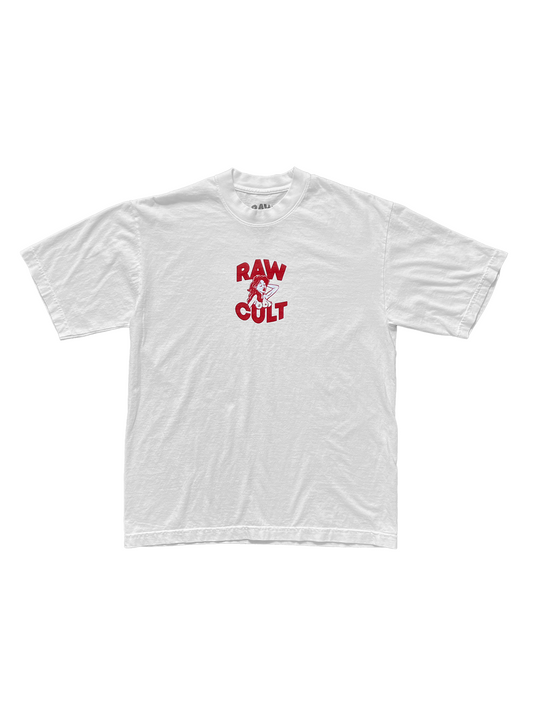 RAW CULT | Camiseta de chica CULT - Blanca 