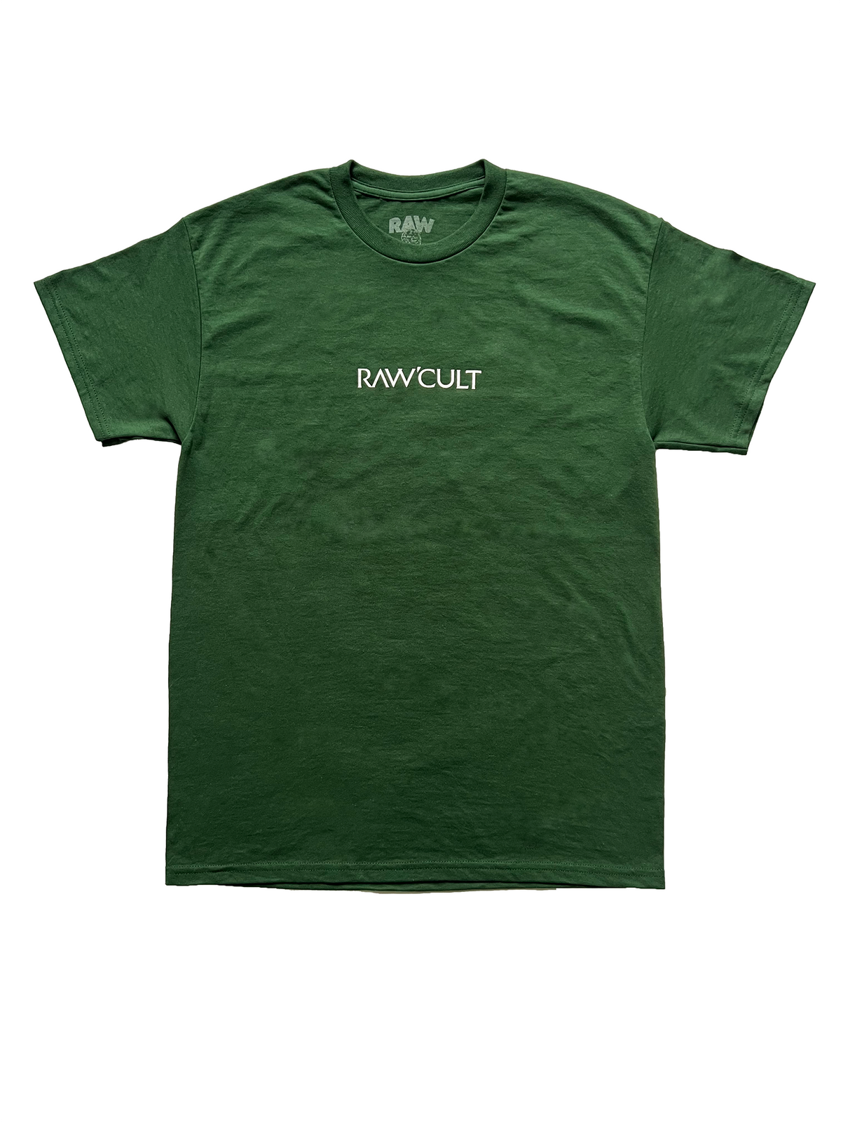 Camiseta RAW CULT | Remains - Verde oscuro
