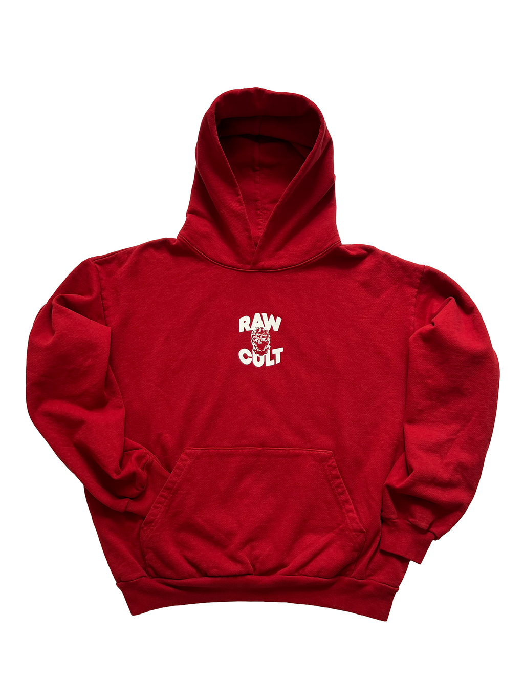 RAW CULT | Impossible Red Mask CULT Hoodie - Red