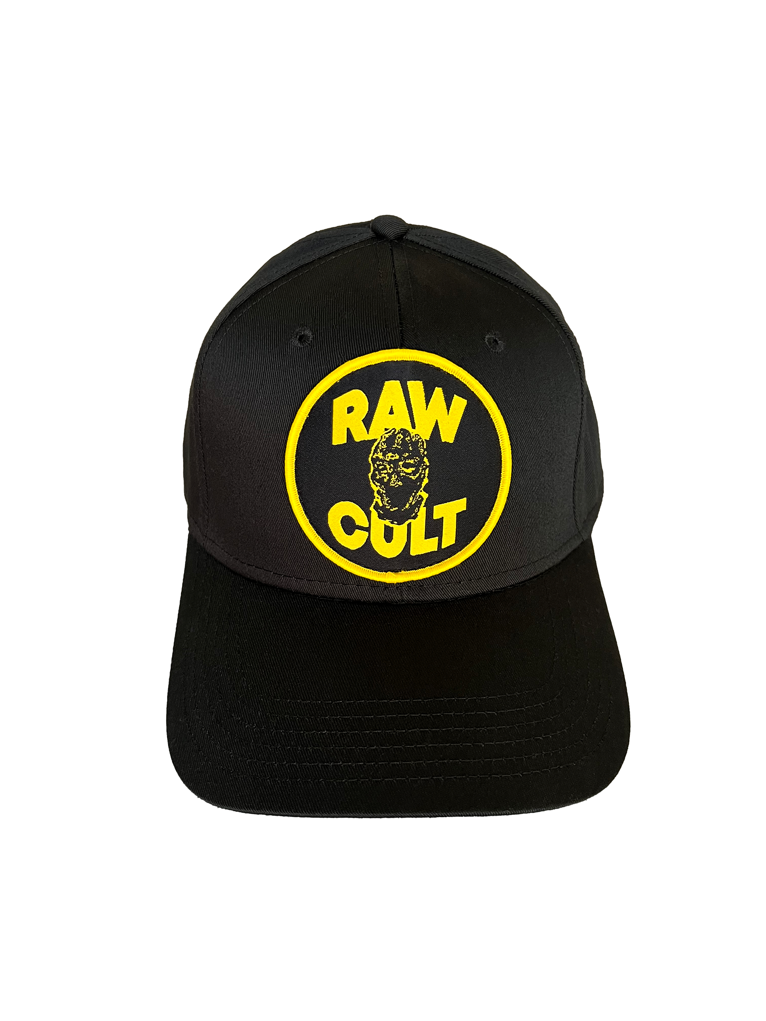 RAW CULT | Mask CULT Patch Cap - Black
