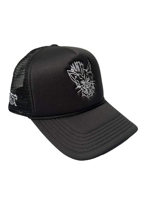 RAW CULT | Gorra de camionero de espuma Ninth Death of the CULT - Negra