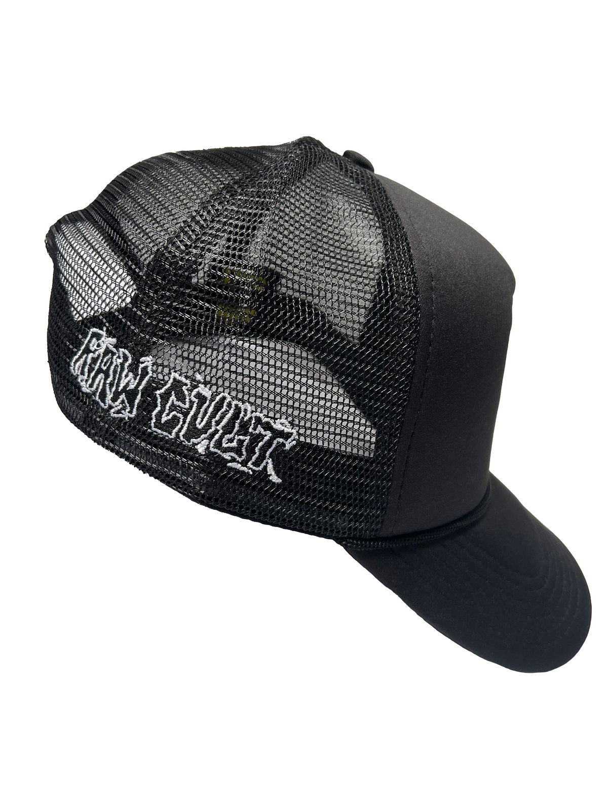 RAW CULT | Gorra de camionero de espuma Ninth Death of the CULT - Negra