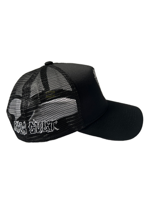 RAW CULT | Ninth Death of the CULT Trucker Cap - Black