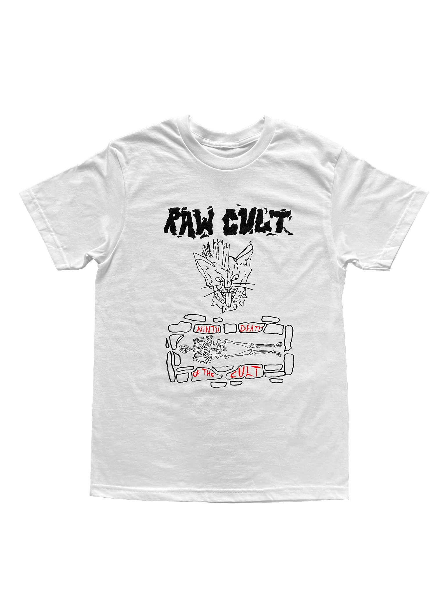 RAW CULT | Ninth Death of the CULT T-Shirt - White