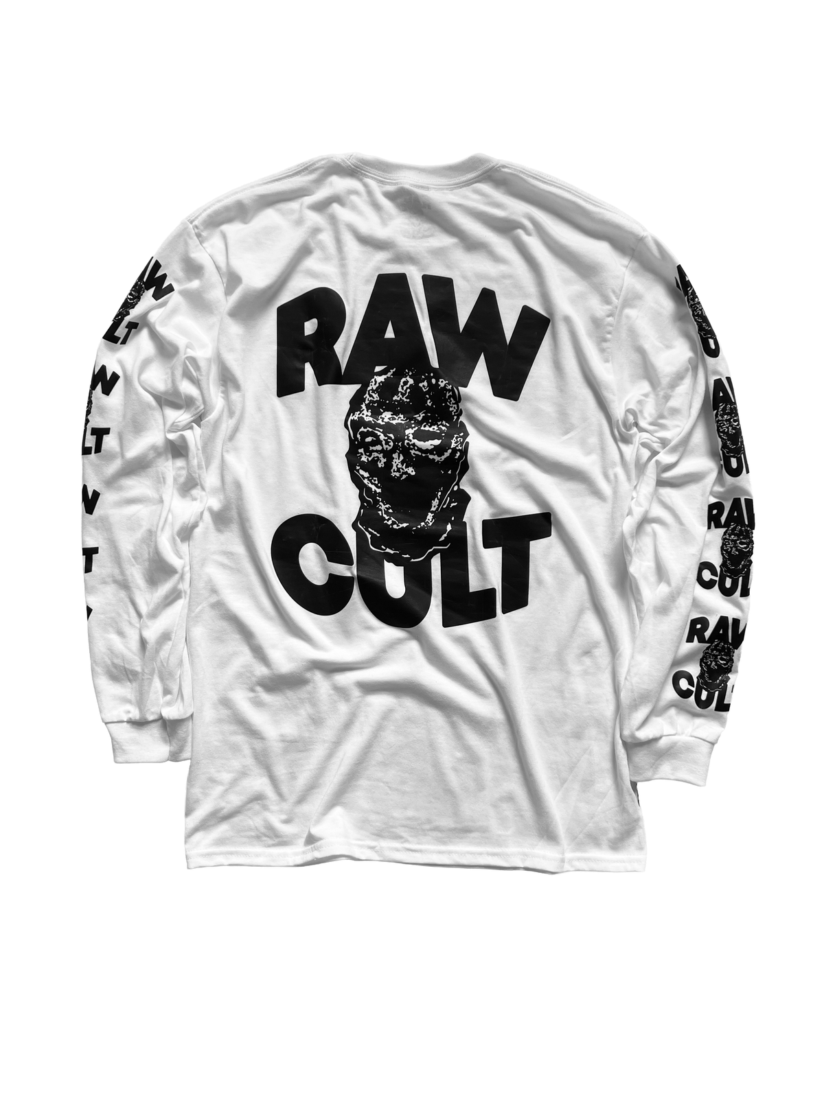 RAW CULT | Mask CULT Longsleeve - White
