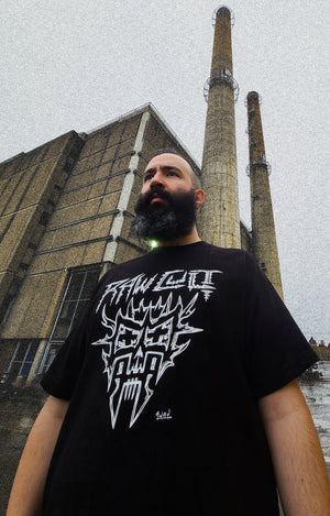 RAW CULT | RAW CULTerrestrial T-Shirt (Black) | Artwork by Away