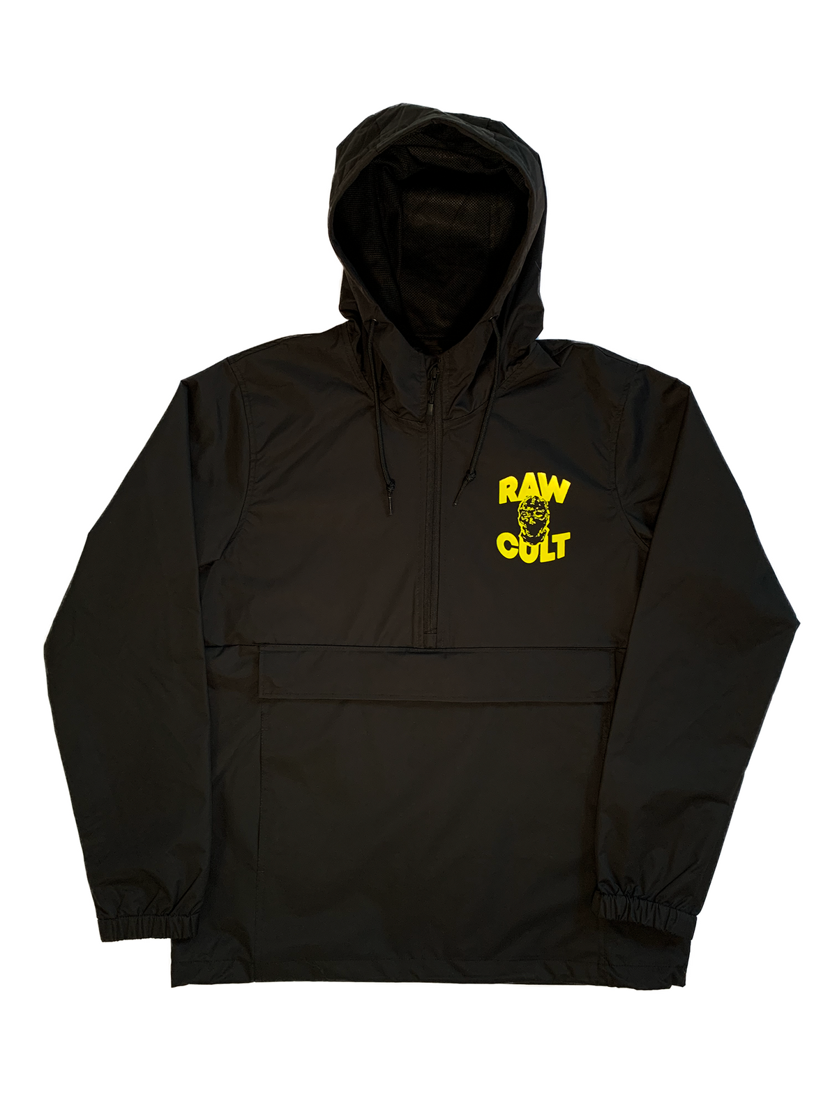 RAW CULT | Chaqueta anorak negra 