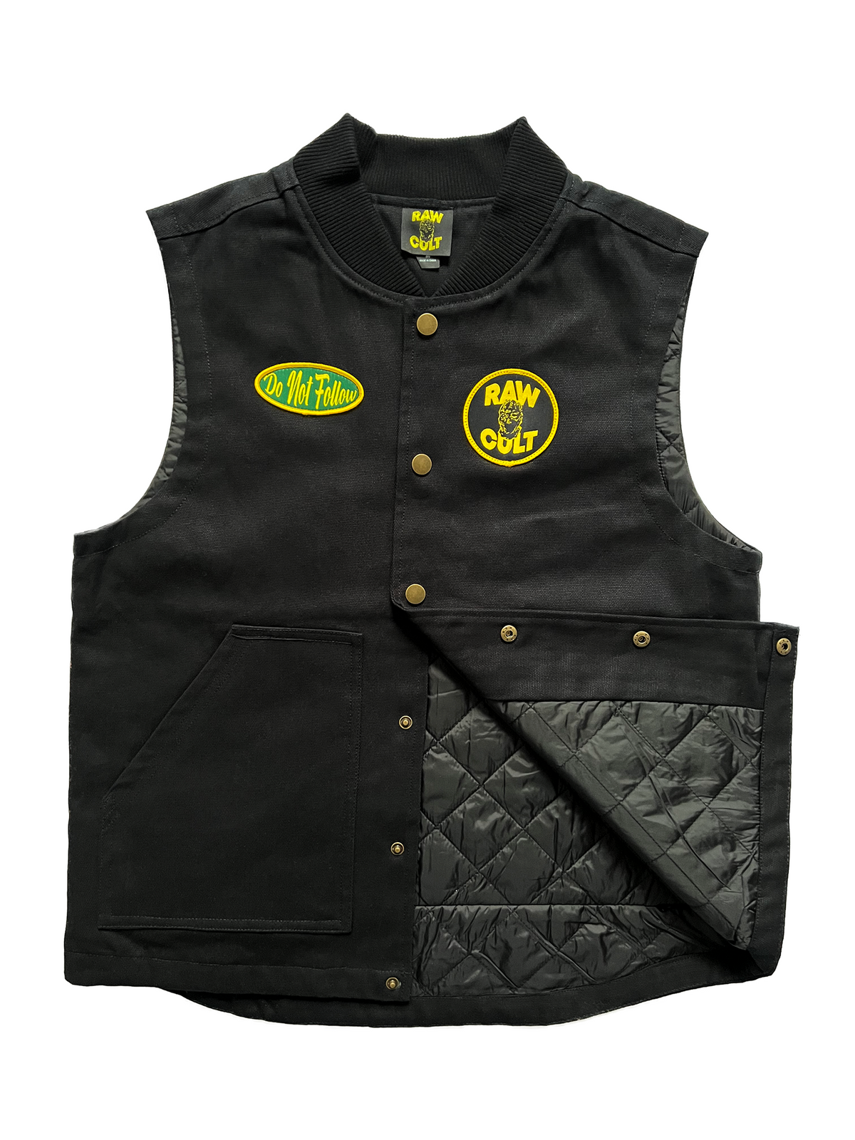 Gilet de travail RAW CULT - Noir