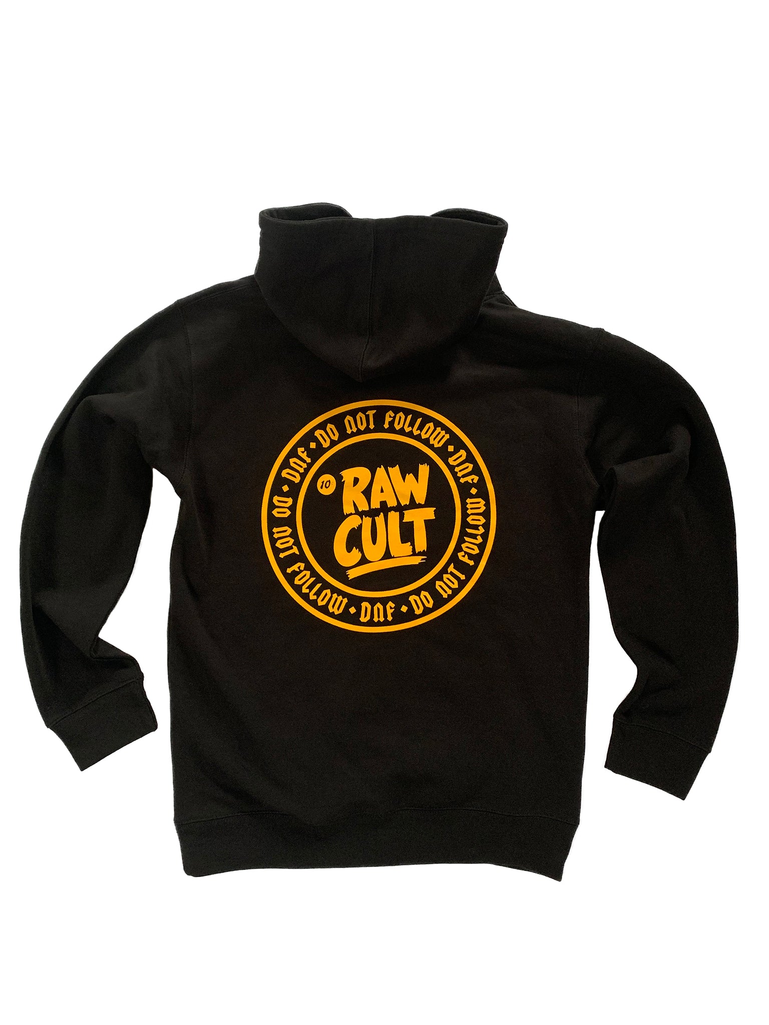 RAW CULT | Do Not Follow/DNF Logo Hoodie (Black)