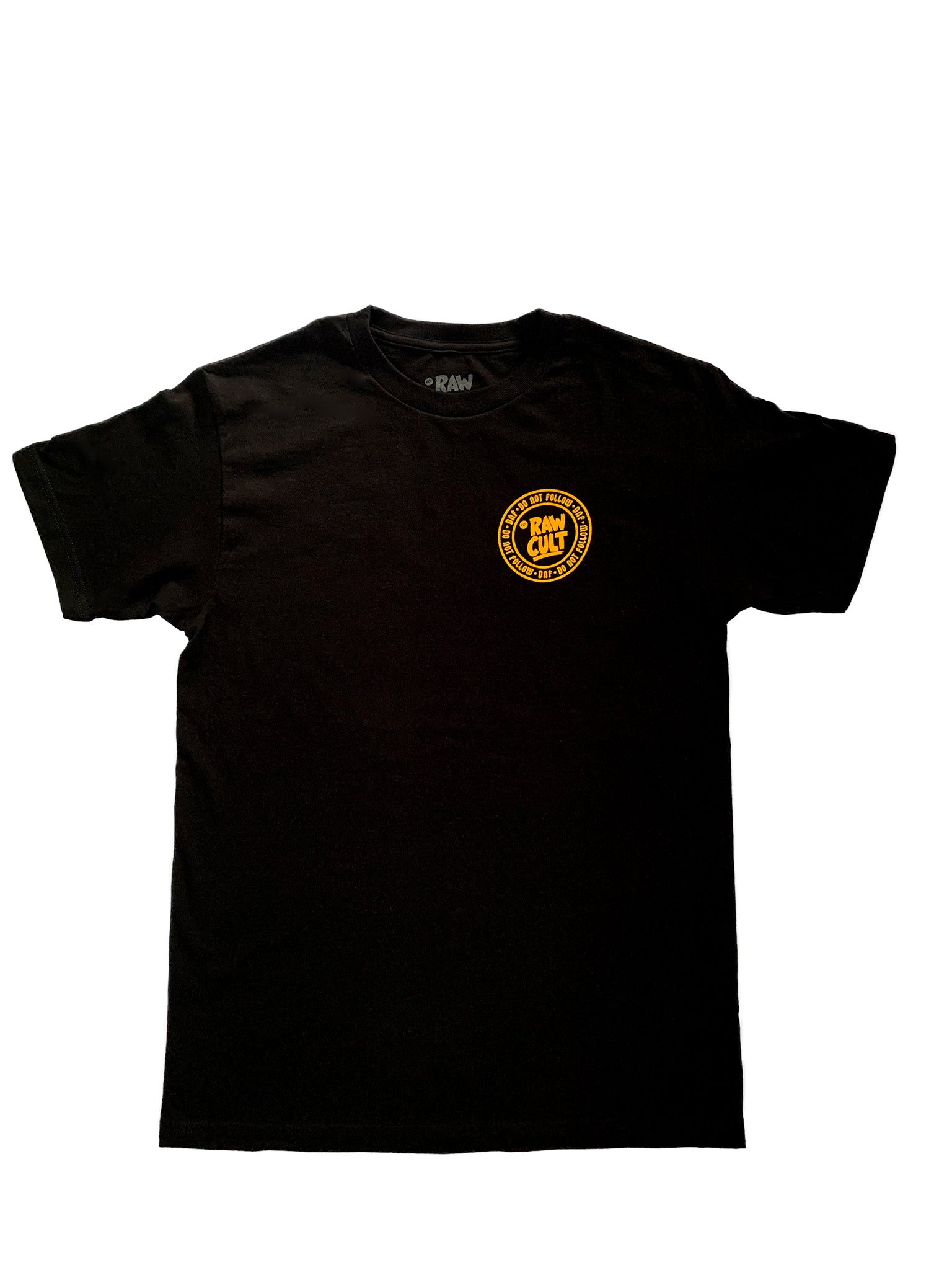 RAW CULT | Do Not Follow/DNF Logo T-Shirt (Black)