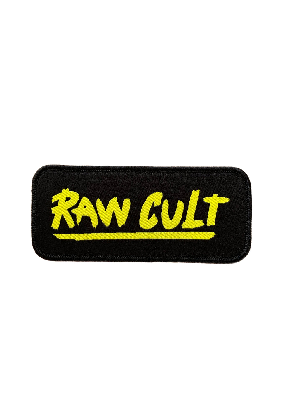 Yellow logo patch 