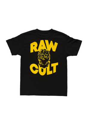 RAW CULT | T-shirt Mask CULT - Noir