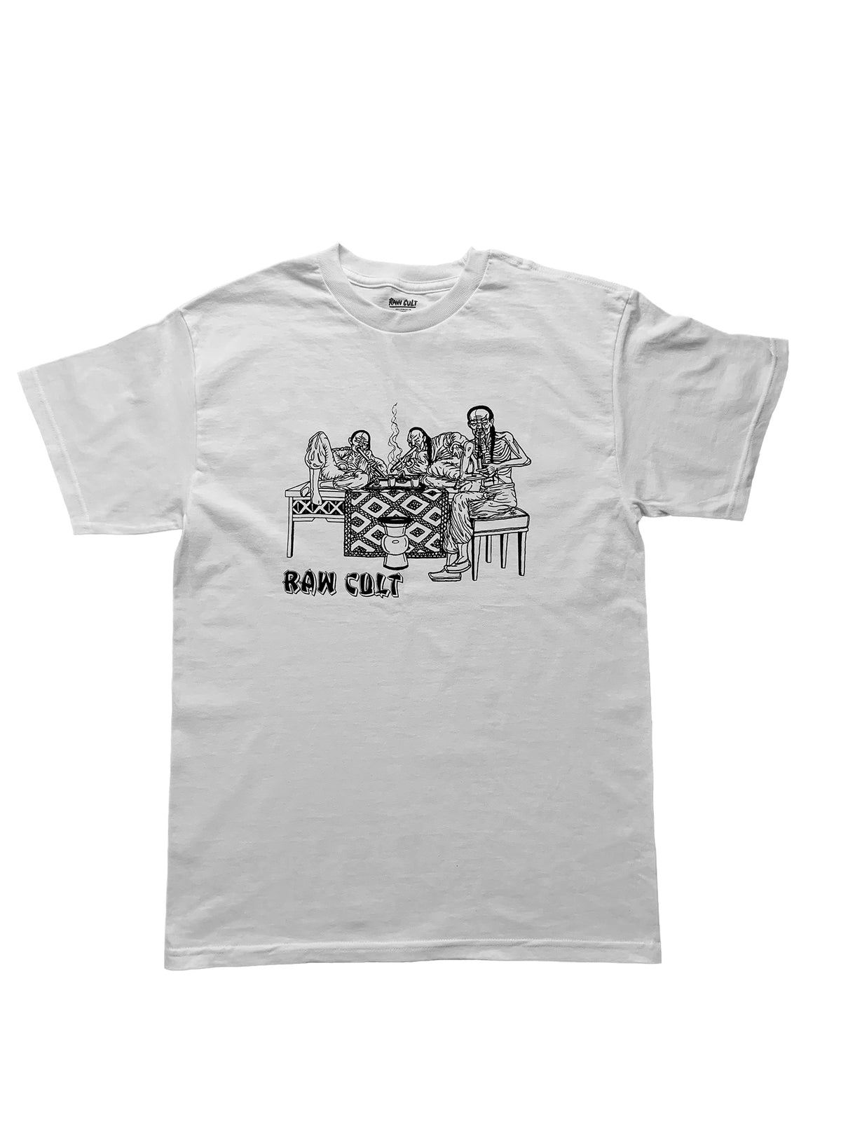 Opium Smokers white t-shirt